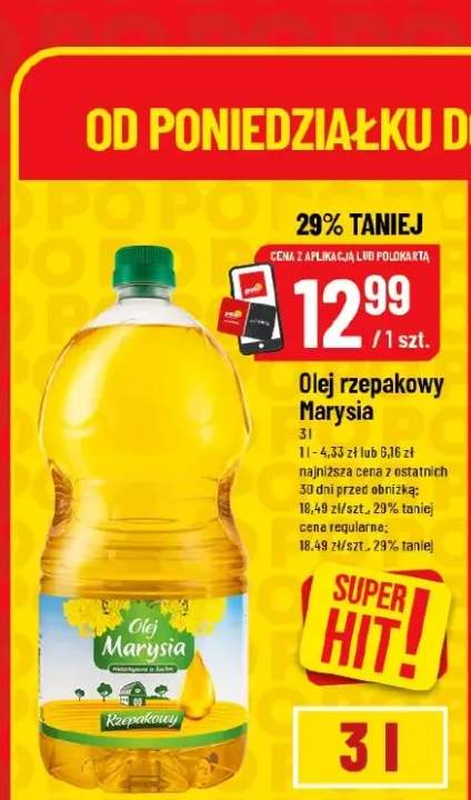 Olej rzepakowy Marysia