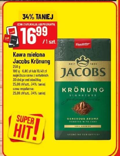 Kawa mielona Jacobs Krönung
