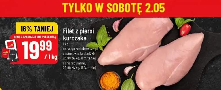 Filet z piersi kurczaka