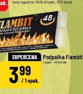 Podpałka Flambit 48 kostek