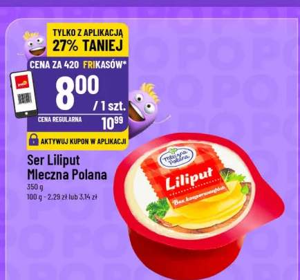 Ser Liliput Mleczna Polana