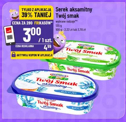 Serek aksamitny Twój Smak klasyczny Piatnica
