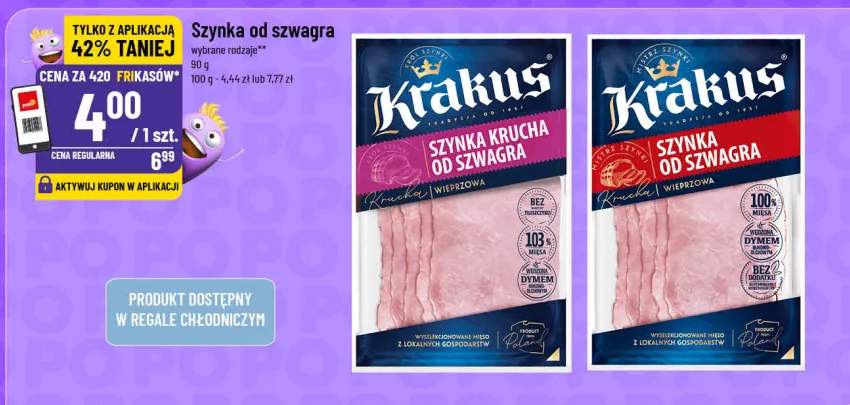 Szynka od szwagra Krakus wieprzowa