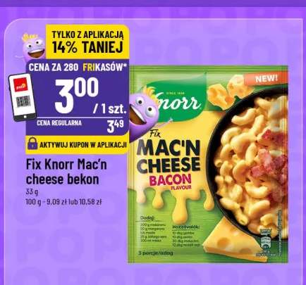Fix Knorr Mac'n Cheese bekon