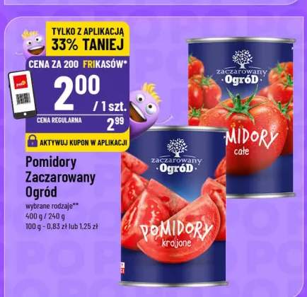 Pomidory całe Zaczarowany Ogród