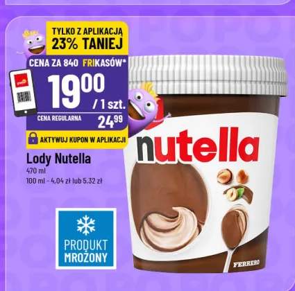Lody Nutella Ferrero