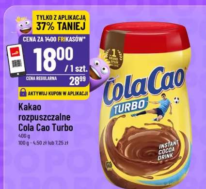 Kakao rozpuszczalne Cola Cao Turbo
