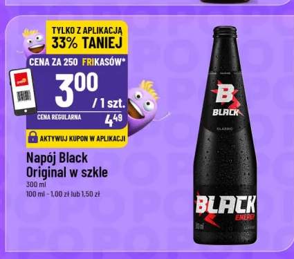Napój Black Original w szkle