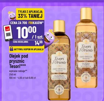Olejek pod prysznic Tesori d'Oriente