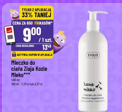Mleczko do ciała Ziaja Kozie Mleko