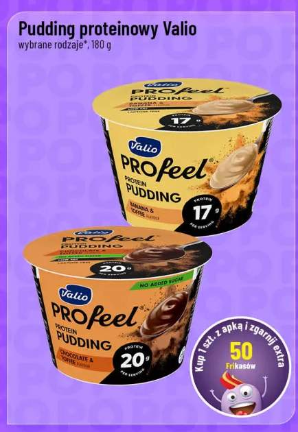 Pudding proteinowy Valio Profeel bananowy