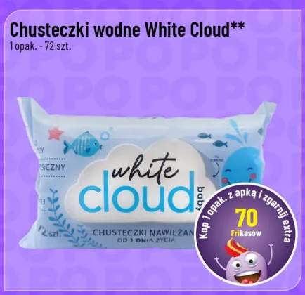 Chusteczki wodne White Cloud