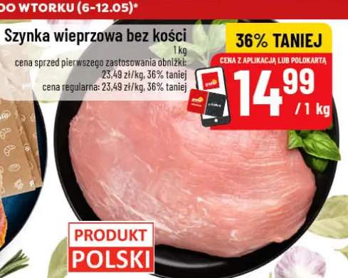 Szynka wieprzowa bez kości