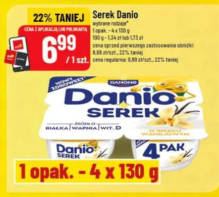 Serek Danio Danone waniliowy