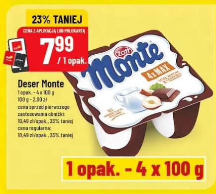 Deser Monte Zott 4x MAX
