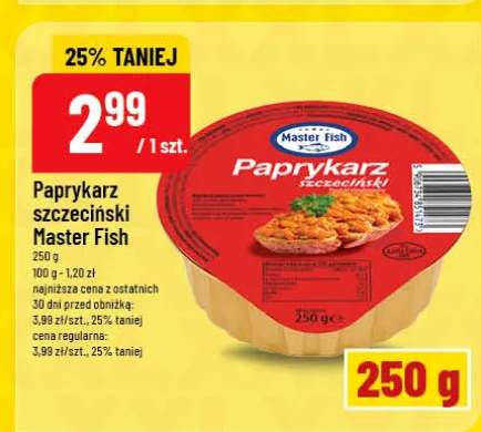 Paprykarz szczeciński Master Fish
