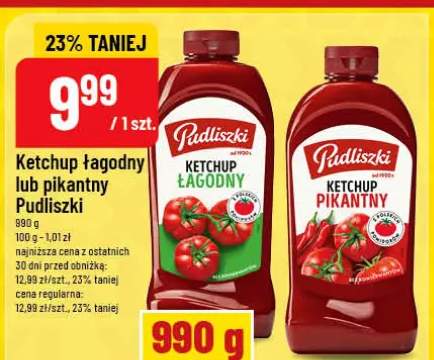Ketchup łagodny Pudliszki