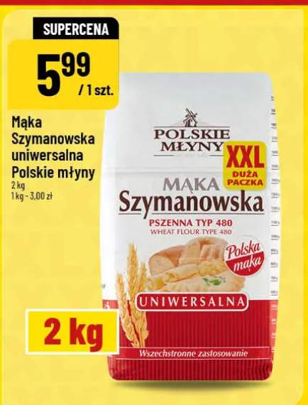 Mąka Szymanowska uniwersalna Polskie Młyny