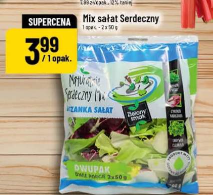 Mix sałat Serdeczny mix Zielony Smak