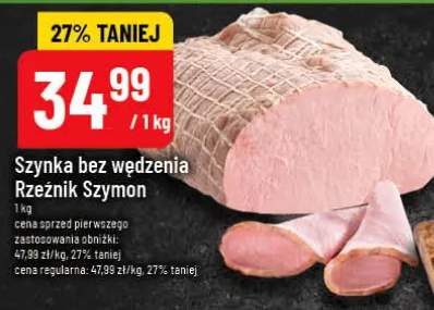 Szynka bez wędzenia Rzeźnik Szymon