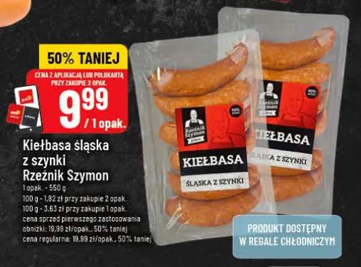 Kiełbasa śląska z szynki Rzeźnik Szymon