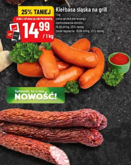 Kiełbasa śląska na grill