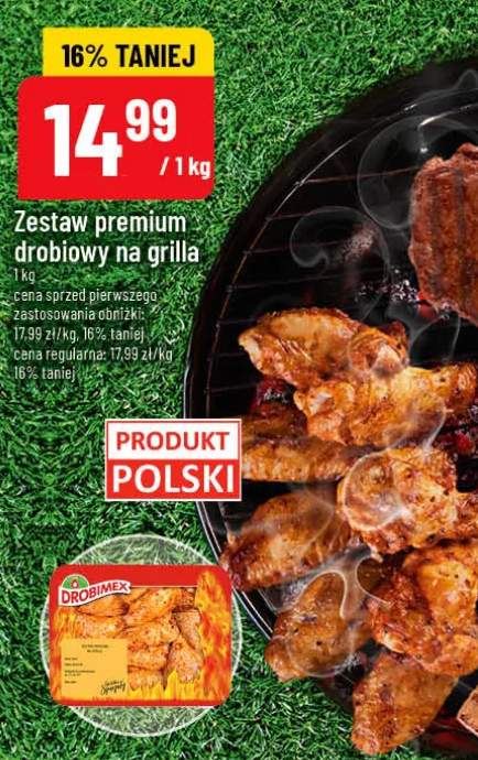 Zestaw premium drobiowy na grilla Drobimex