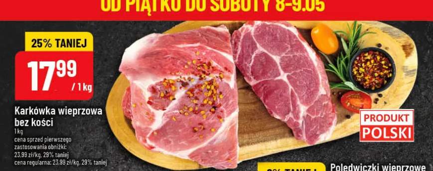 Karkówka wieprzowa bez kości