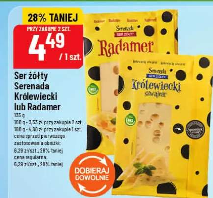 Ser żółty Serenada Królewiecki