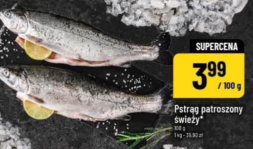 Pstrąg patroszony świeży