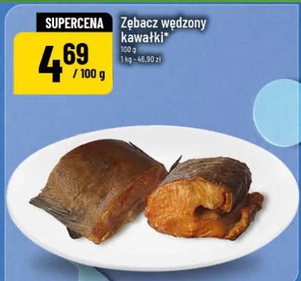Zębacz wędzony kawałki