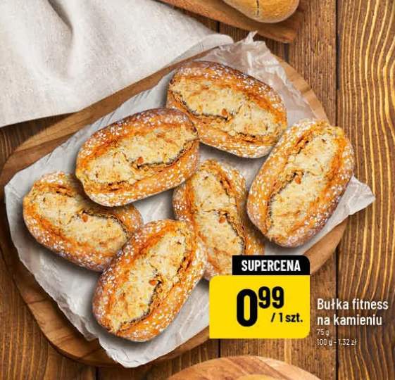 Bułka fitness na kamieniu