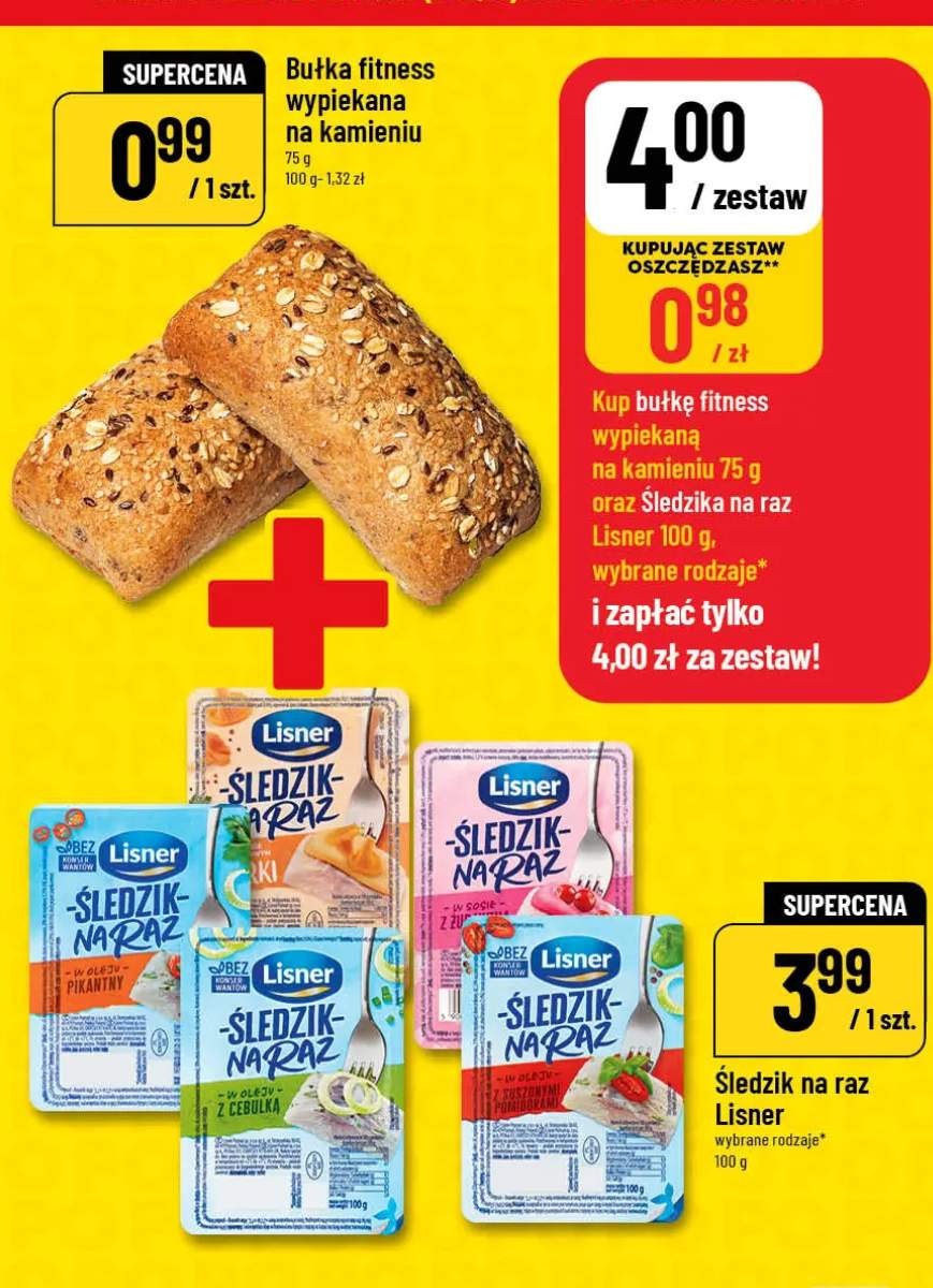 Śledzik na raz Lisner w oleju pikantny