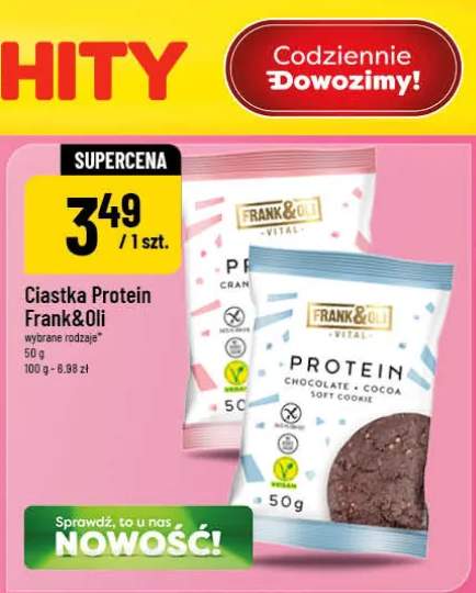 Ciastka Protein Frank&Oli