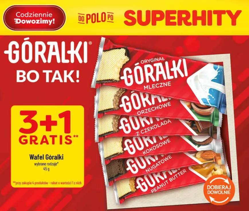 Wafel Góralki kokosowe