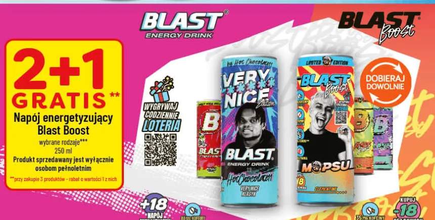 Napój energetyzujący Blast Boost
