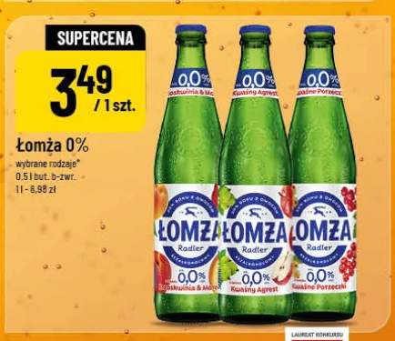 Piwo bezalkoholowe Łomża 0%