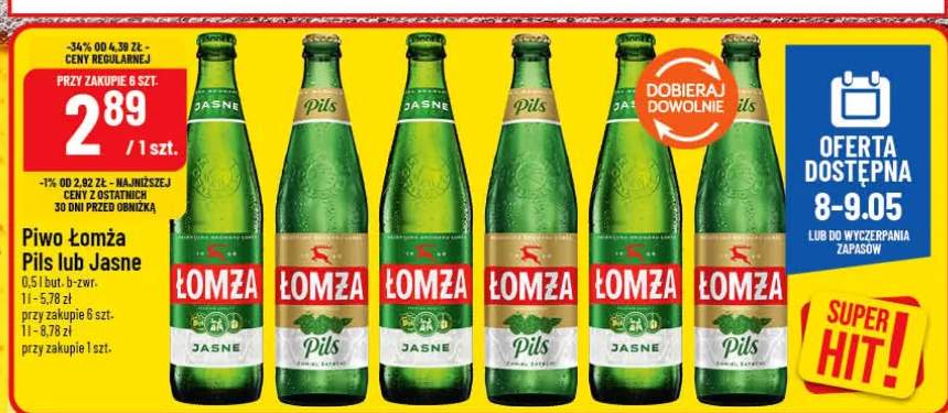 Piwo Łomża Pils