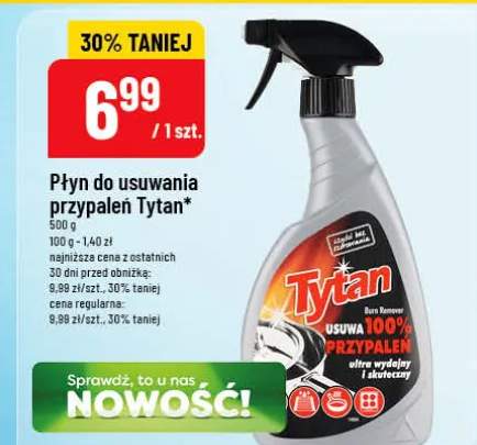 Płyn do usuwania przypaleń Tytan