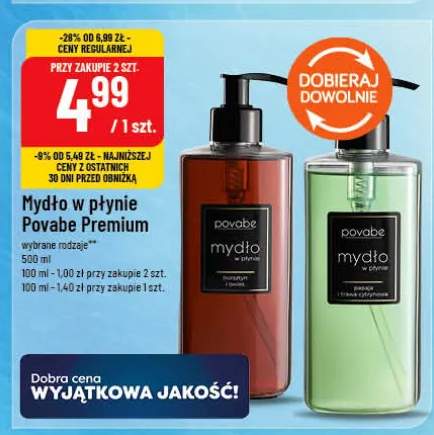 Mydło w płynie Povabe Premium