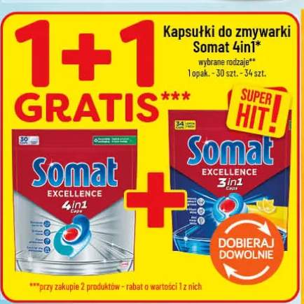 Kapsułki do zmywarki Somat Excellence 4in1