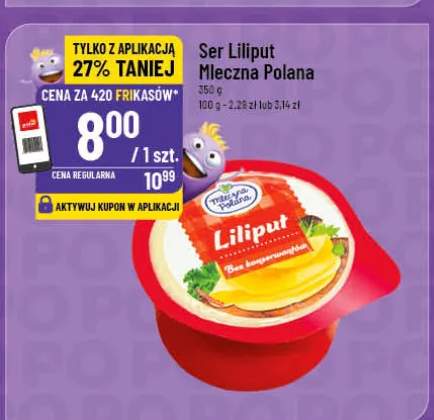 Ser Liliput Mleczna Polana