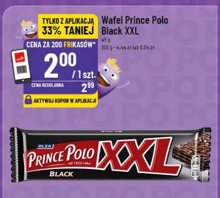 Wafel Prince Polo Black XXL Olza