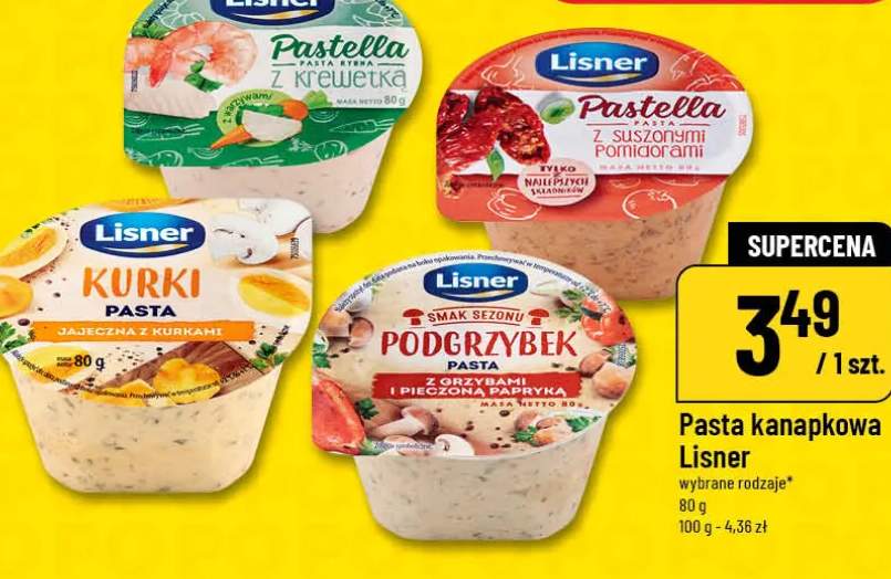 Pasta kanapkowa Lisner Pastella z krewetką