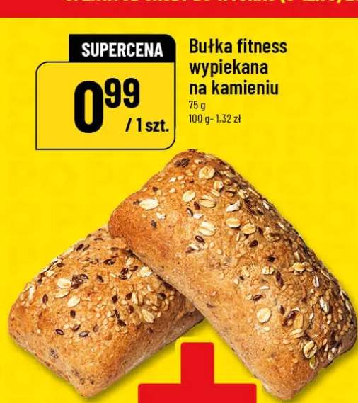 Bułka fitness wypiekana na kamieniu
