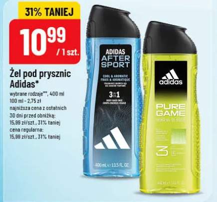 Żel pod prysznic Adidas Pure Game