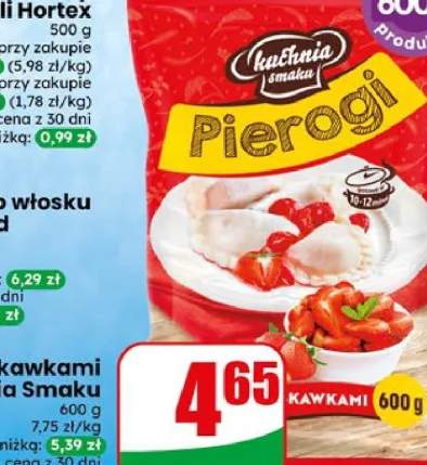 pierogi z truskawkami