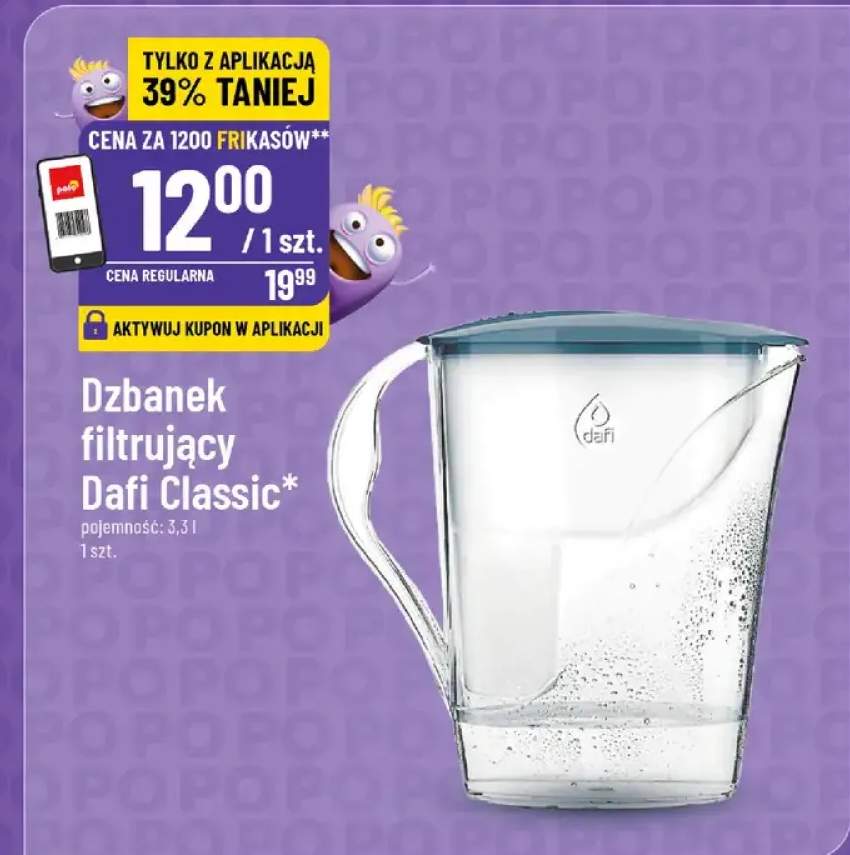 Dzbanek filtrujący Dafi Classic 3,3l