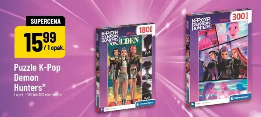 Puzzle K-Pop Demon Hunters Clementoni 180 elementów