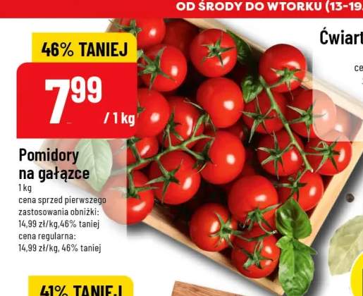 Pomidory na gałązce